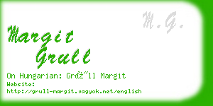 margit grull business card